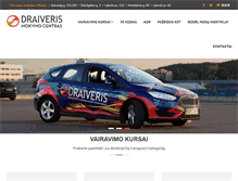 Tablet Screenshot of draiveris.lt